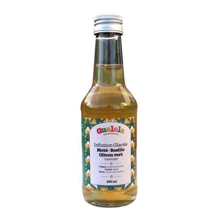 GUALALA - Wholesale IJsthee - MATTE INFUSIE MET IJS - BASILICUM - LIMOEN
