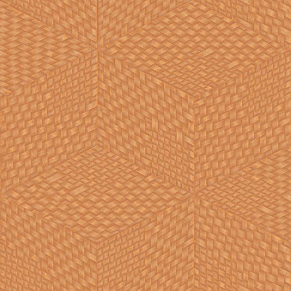 Wicker Cube Wallpaper for wholesale by Veer Decor