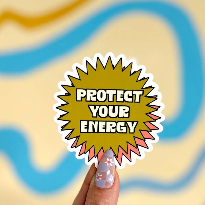 Charley Taylor Art - Wholesale Sticker - Bescherm uw Energy Y2K-sticker11