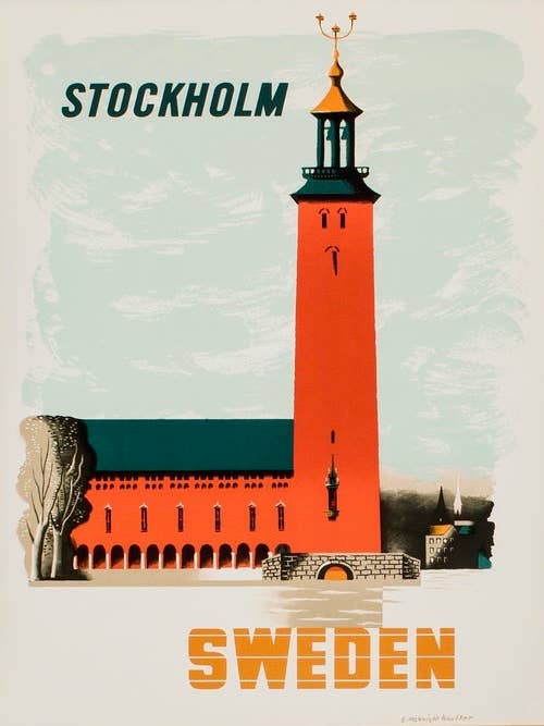 Kauffer, A4 size poster for wholesale by Come to Finland