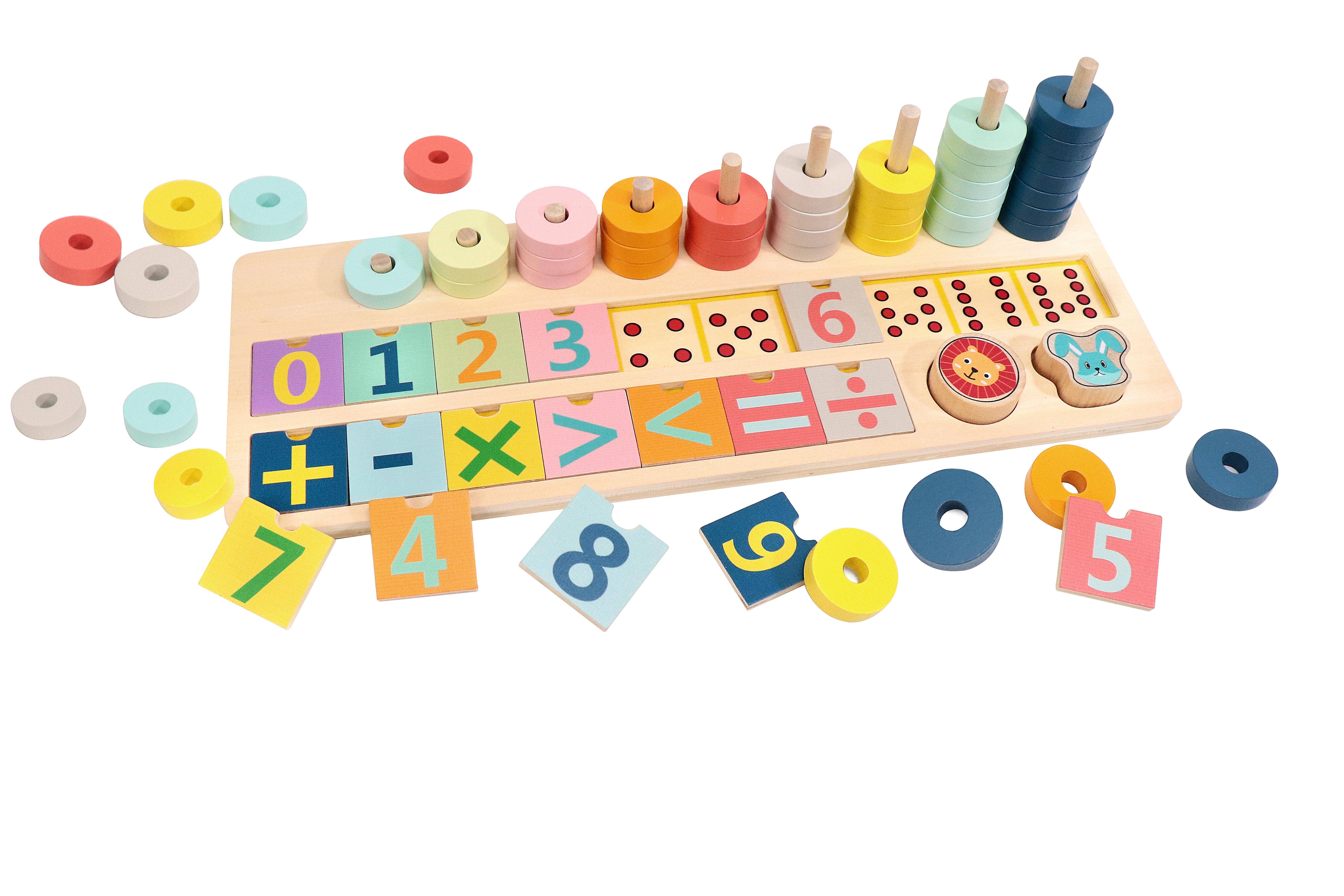 Leo & Friends - Vente Jouet en bois – enfant - TRIEUR DE FORMES ET DE NOMBRES3