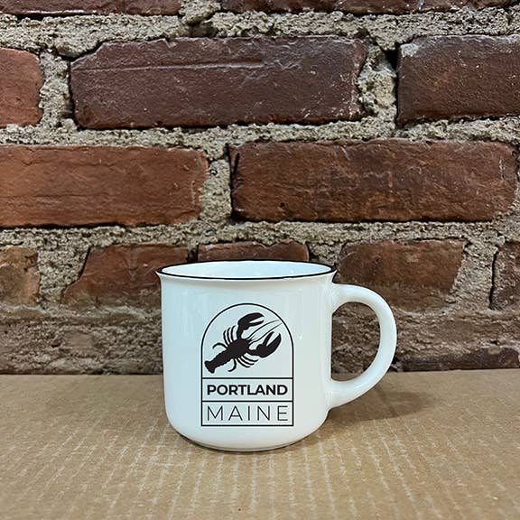 B.Berish - Wholesale Coffee Mug - 13oz Ceramic Camper Mug Custom Window Dressing Design. 4