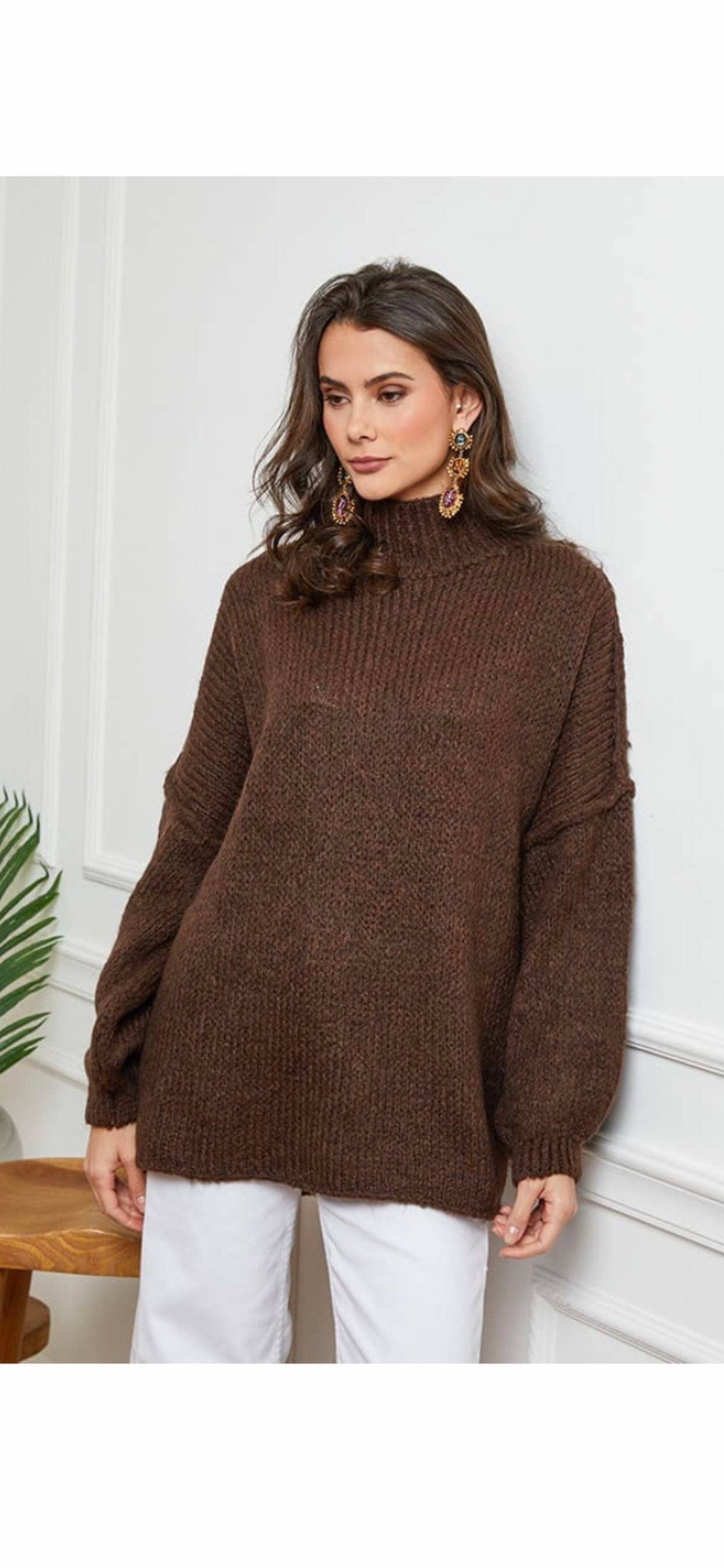 LÉA & LUC - Wholesale Tunic Sweater - Women's - Sweater dress REF. 105912