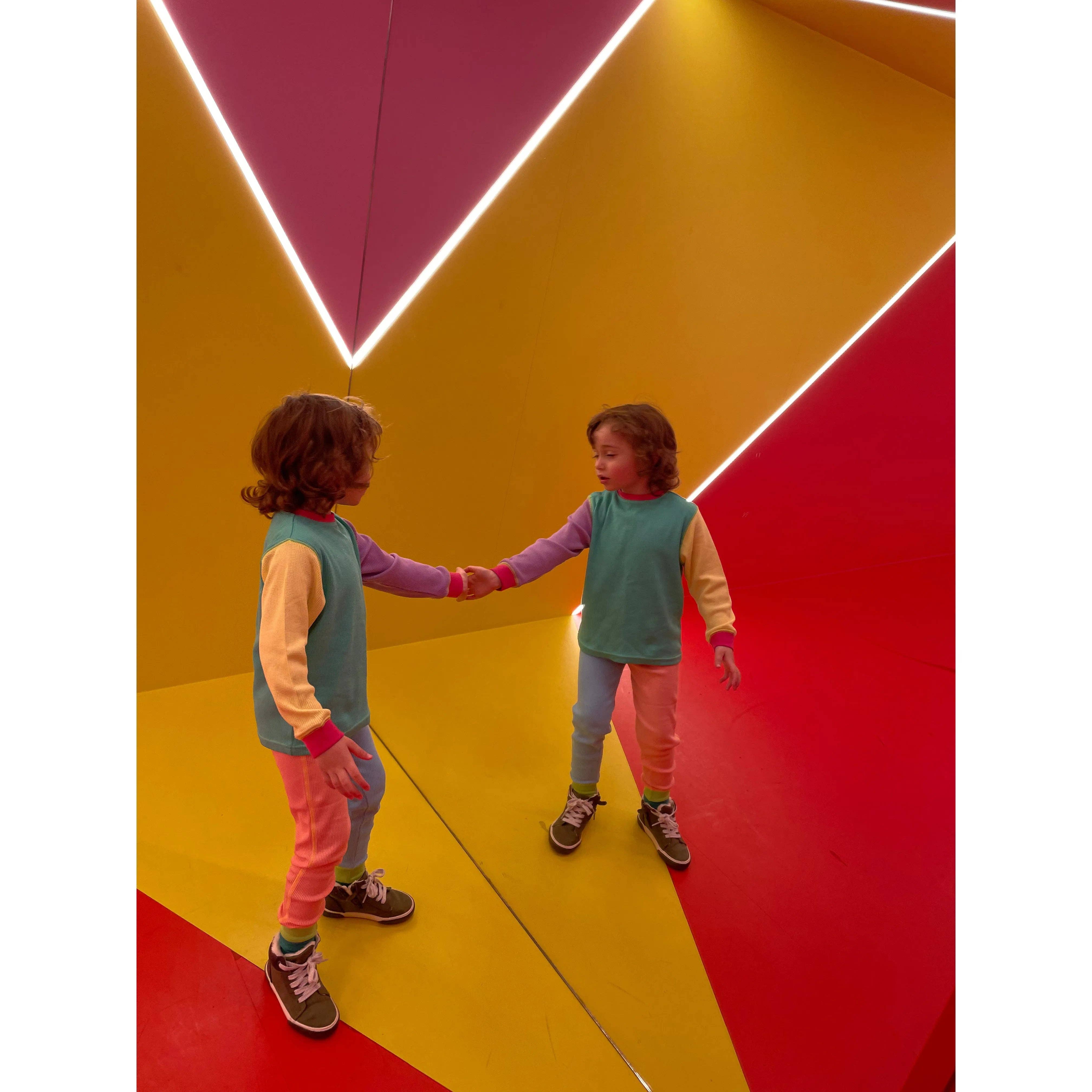 Slugs & Snails - Wholesale Top & Pant Set - Kids - 90’s Neon's Waffle Cotton Set10