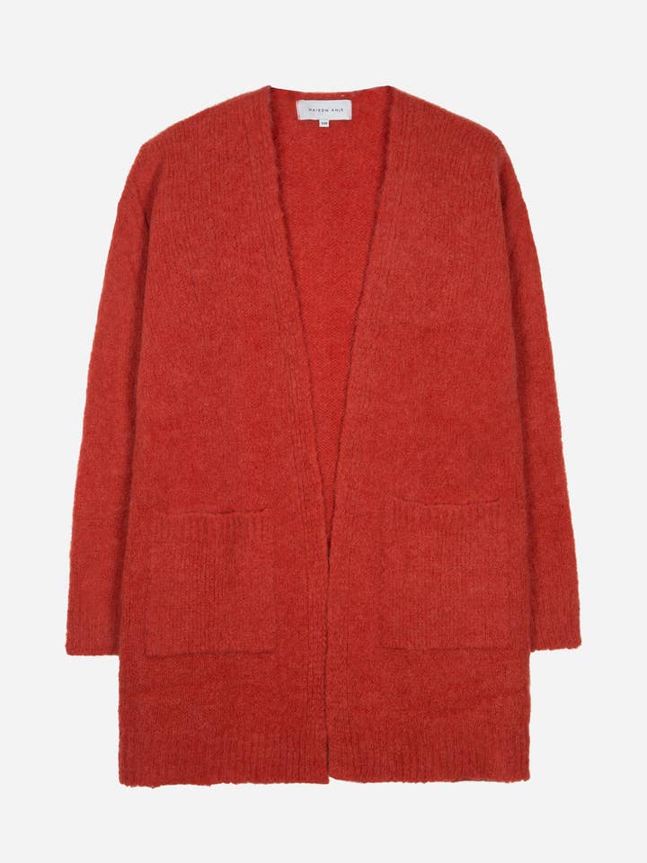 CARDIGAN LEVAUGIRARD butternut for wholesale by Maison Anje