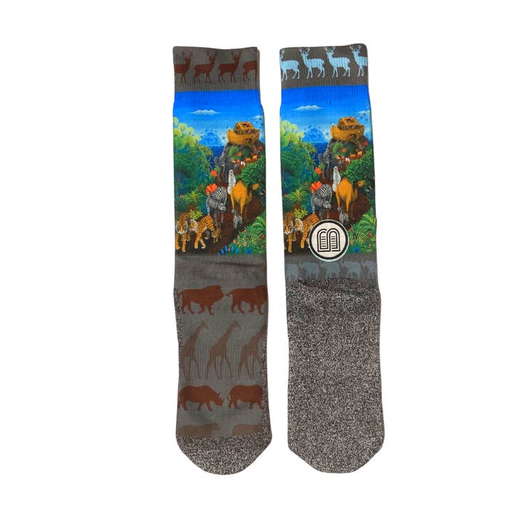The Noah's - Christian Bible Verse Crew Socks for wholesale by BibleSocks