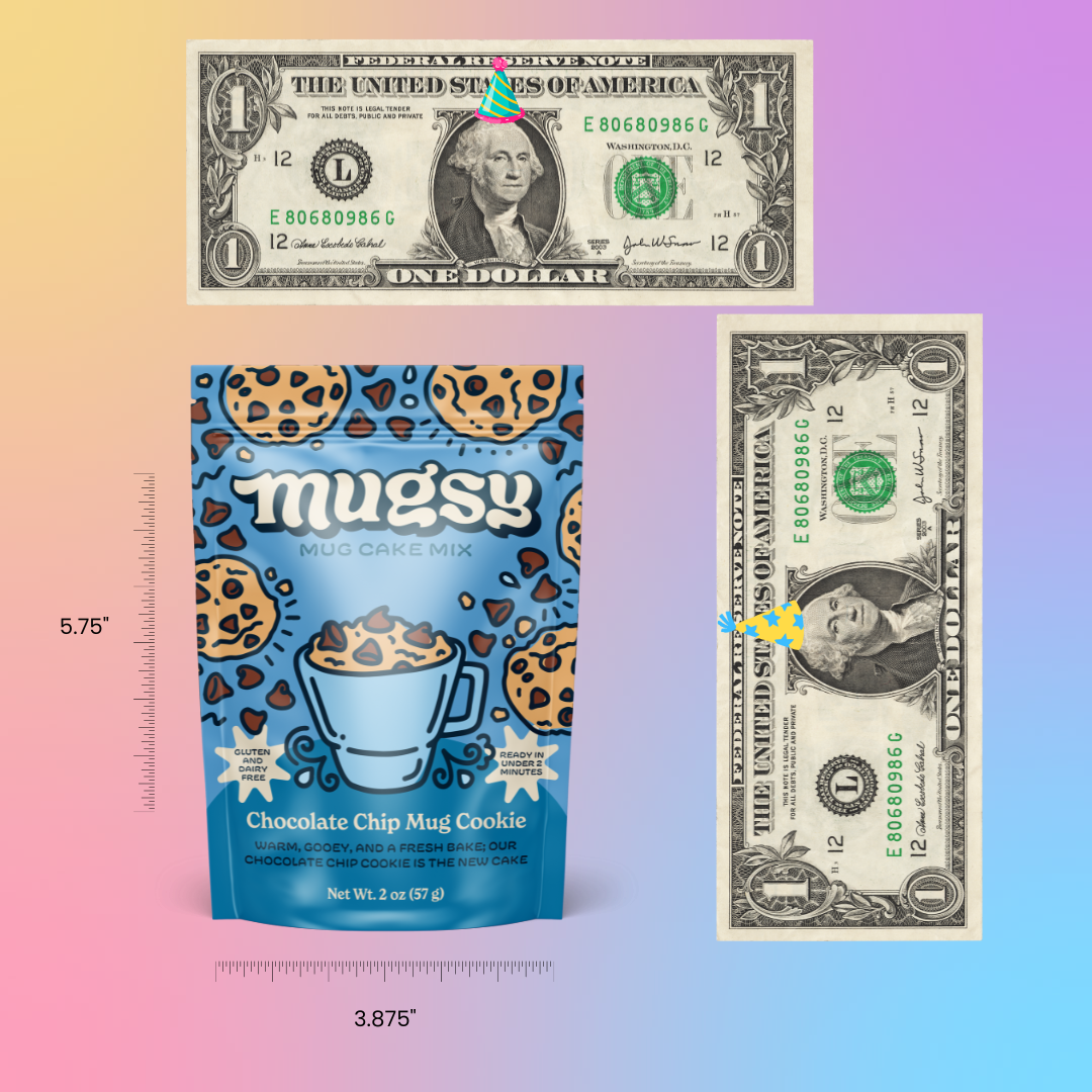 Mugsy Bakes - Wholesale Cookie Mix - Chocolate Chip Mug Cookie Mix (24 count)3