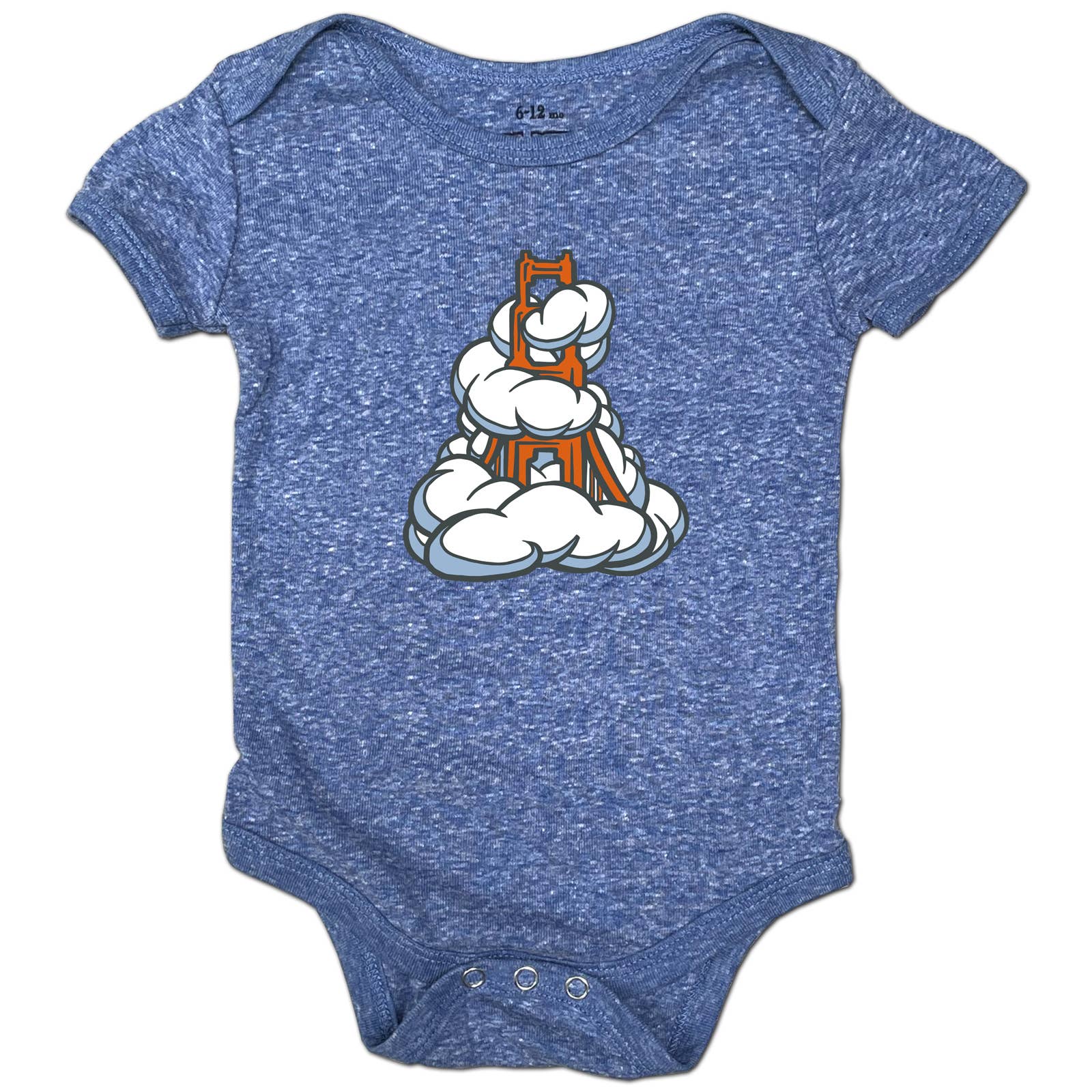 SF Mercantile - Wholesale Bodysuit (Non-Footed) - Baby - Karl the Fog Onesie0