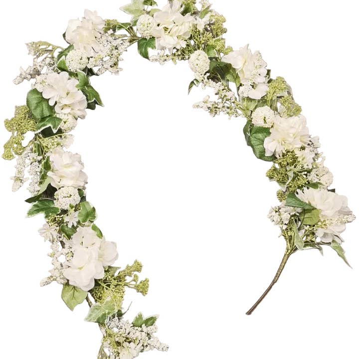 6FT WITTE HORTENSIA SLINGER voor wholesale door Dunn Deals