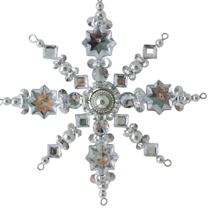 6.25" Acrylic Jewel Snowflake for wholesale by Decor N Beyond