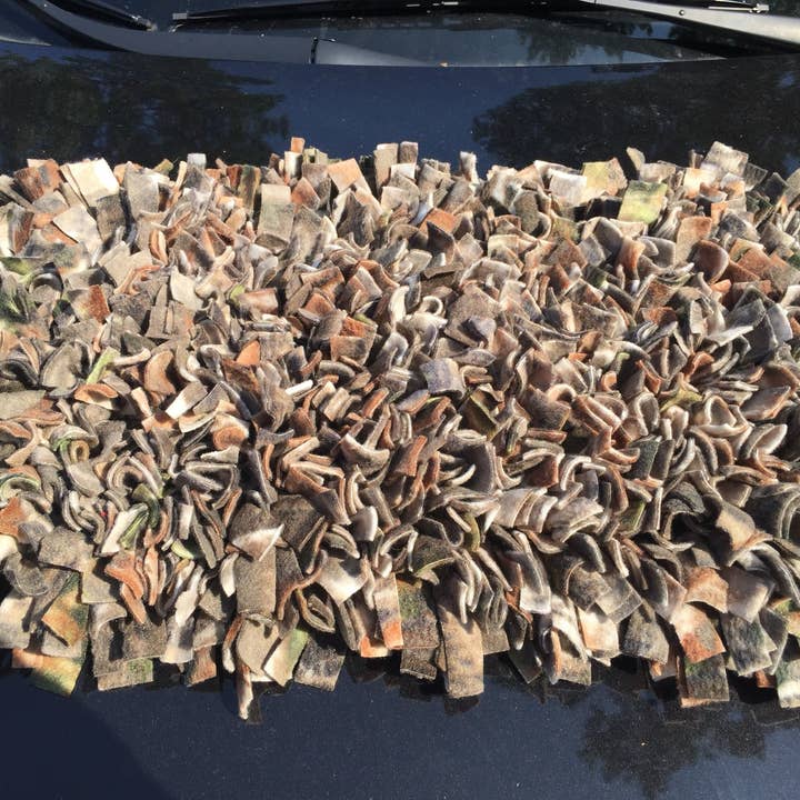 Tapete multifuncional com estampa de carvalho Mossy para uso doméstico/Snuffle Mat Brinquedo interativo para animais de estimação Forragem/enraizamento Escolha o seu tamanho Escolha o seu tamanho por atacado de Life’s A Treasure Mat