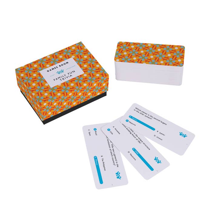 Chronicle Books - Wholesale Card Game - Family Fun Trivia