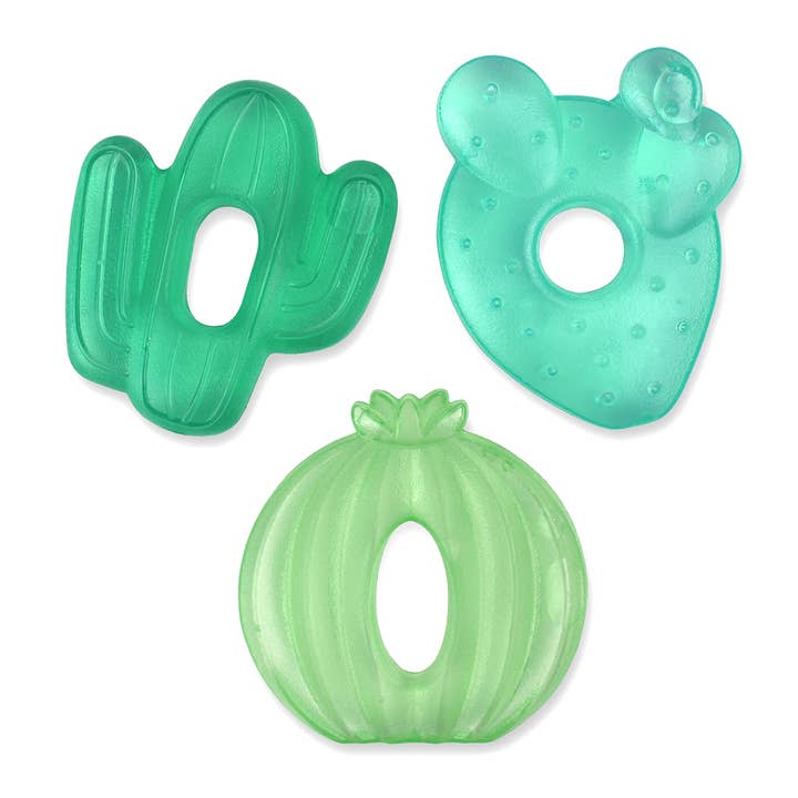 Itzy Ritzy - Wholesale Teether (Not Clip-On) - Baby - *NEW OPTION* Cutie Coolersâ„¢ Water Filled Teethers (3-pack)