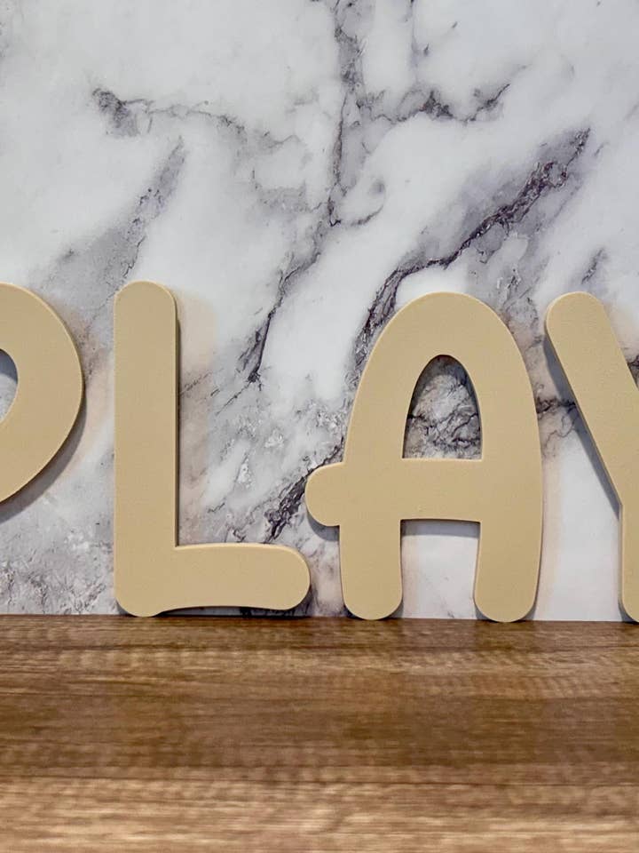 Individuelles Wandschild | 6” Wandbuchstaben | Babyname | Zimmerschild | Namensschild | Etiketten | Große Buchstaben | Personalisierte Buchstaben | Alphabet für den Großhandel von Modern Home Decorations