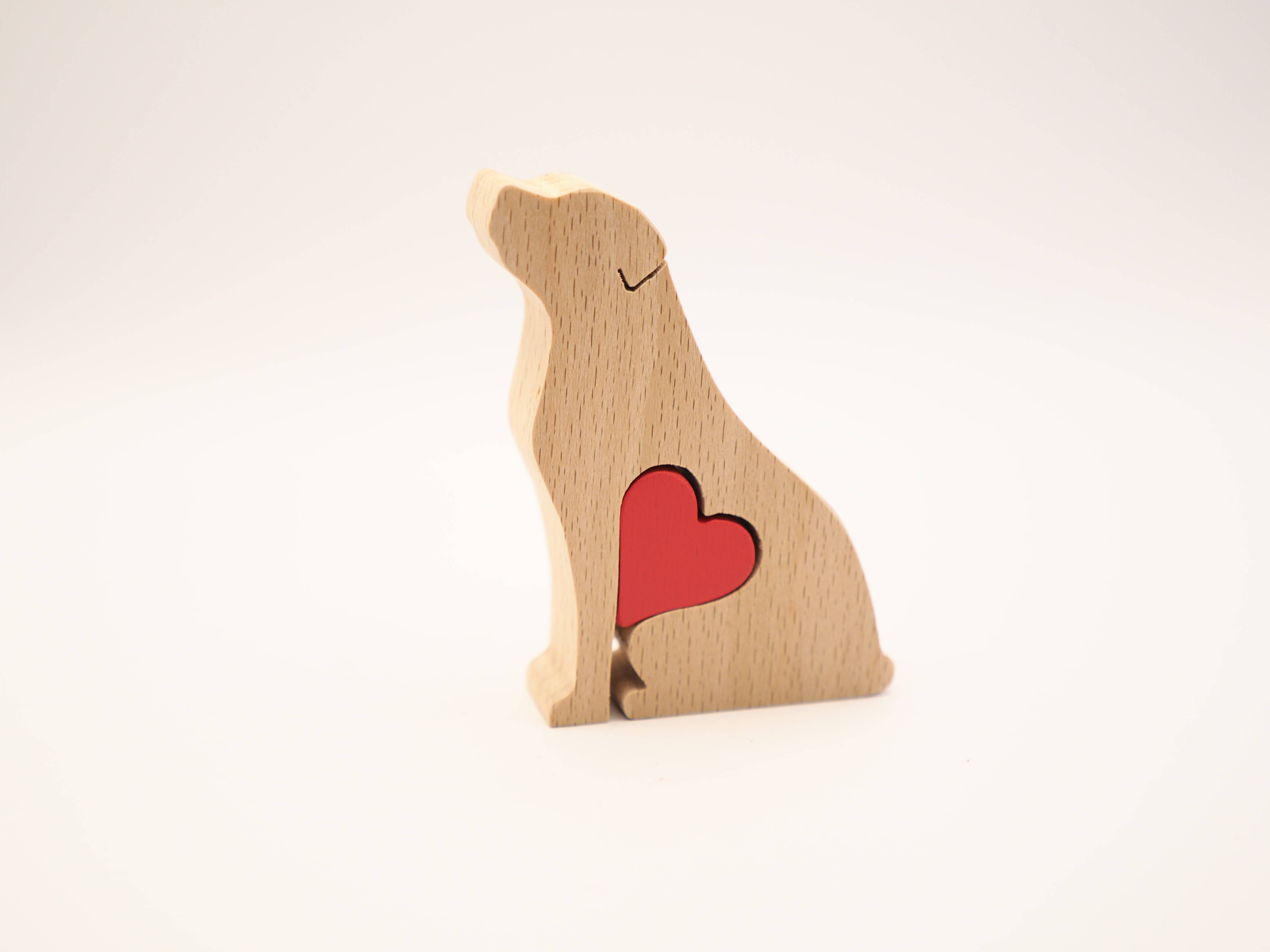 Wood Metamorphosis - Wholesale Decorative Figurine - Border Terrier - Minimalistic wooden dog figurine keepsake2