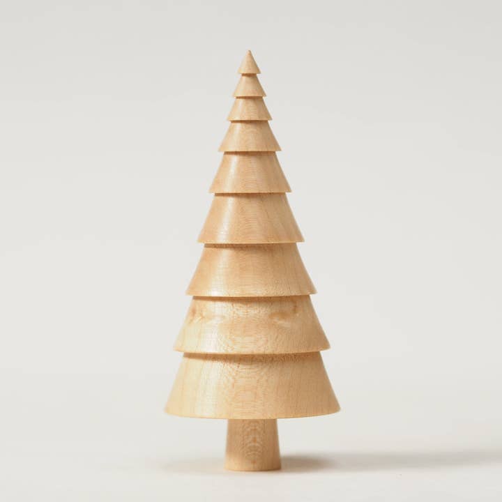 The Arboretum - Wholesale Christmas Decoration - Spruce - Hand made wooden table top tree ornament4