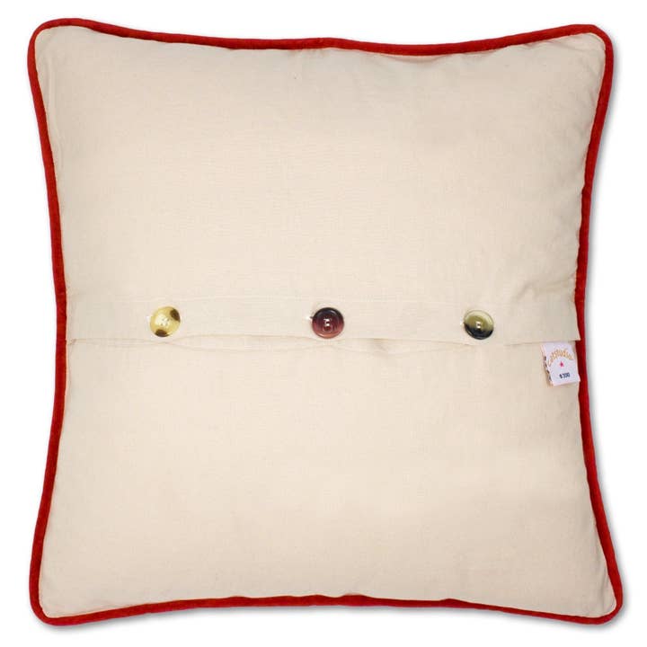 catstudio - Wholesale Throw/Decorative Pillow - 12 Days of Christmas Hand-Embroidered Pillow