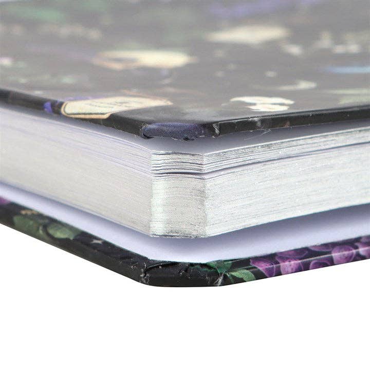 Something Different Wholesale – wholesale Notebook – Venom & Vines Gothic Skull Print A5 Notebook3