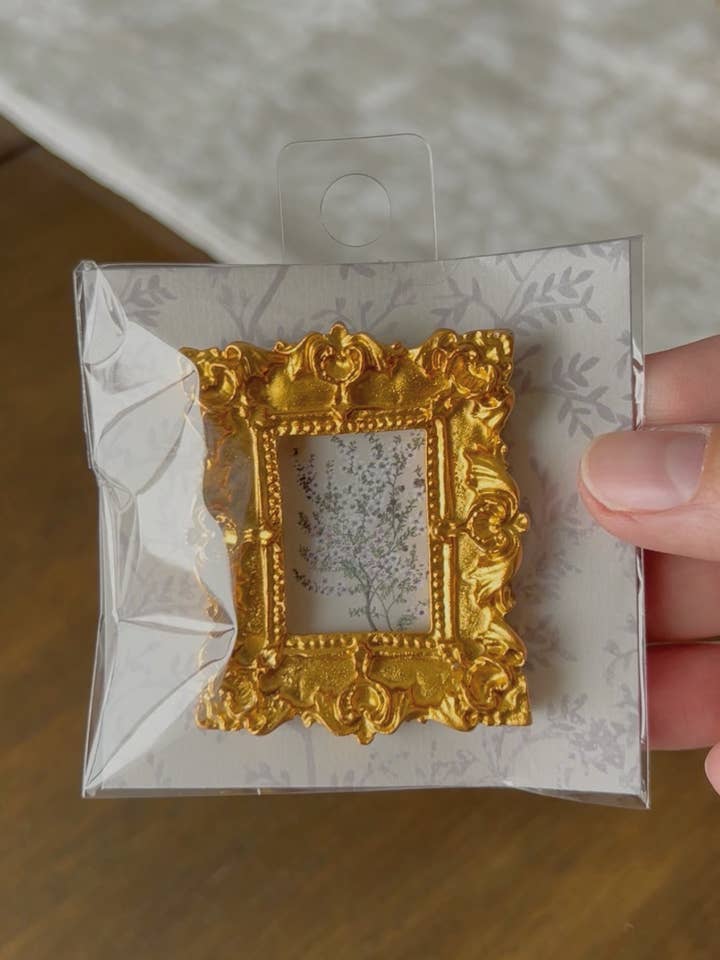 Vintage Rectangle Inspired Miniature Magnet for wholesale by Vintage by WPC