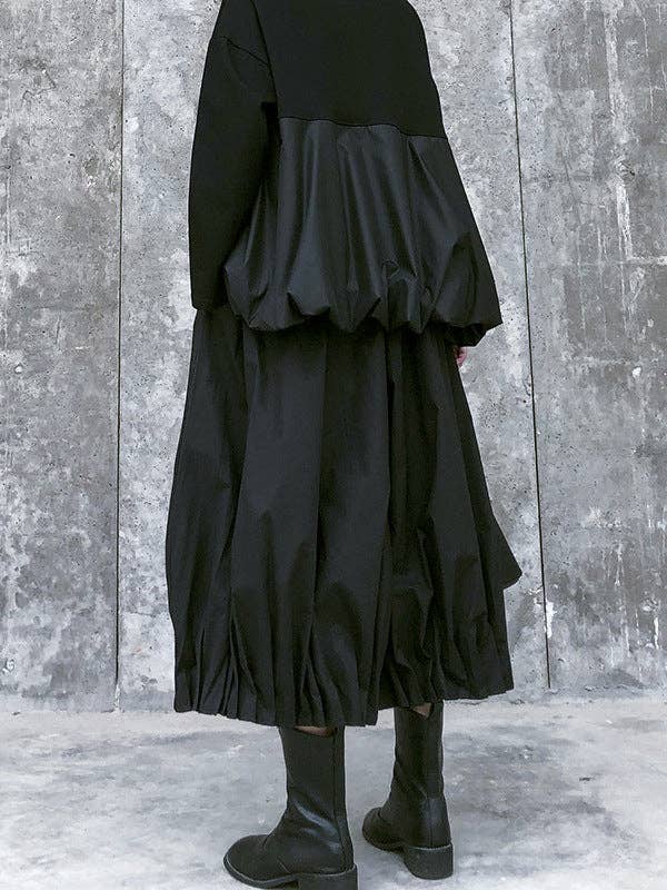 Stylish Black Solid Color High Waisted Wide Leg Pants for wholesale on Faire3