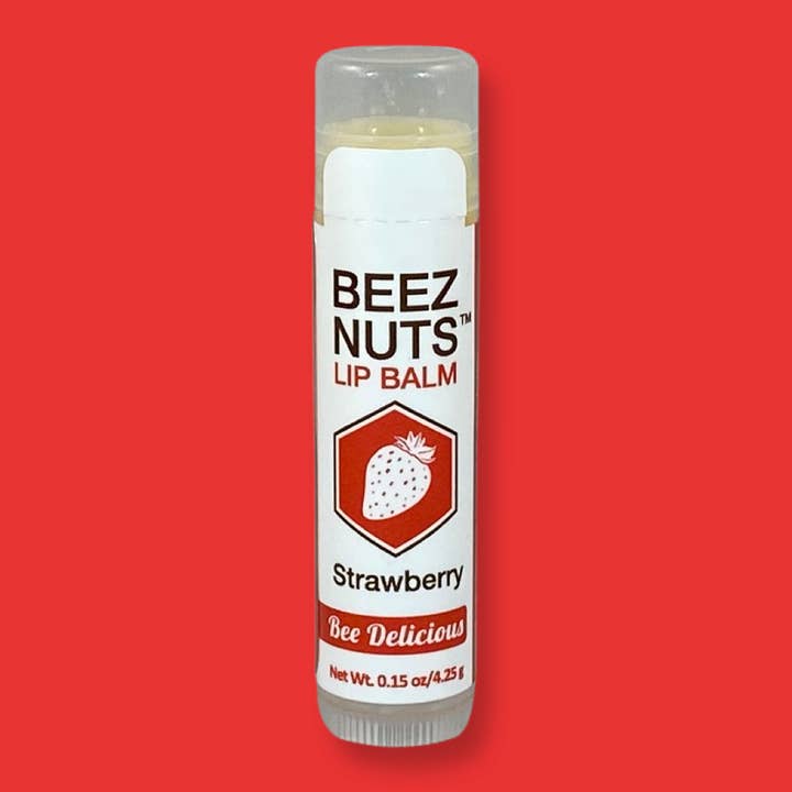 Beez Nuts Balms - Wholesale Lip balm set - Strawberry Lip Balms - 12 pack4