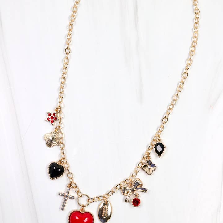 Bentley Charm Necklace RED BLACK and other Purchase Wholesale bentley. Free Returns & Net 60 Terms on Faire trending on Faire.