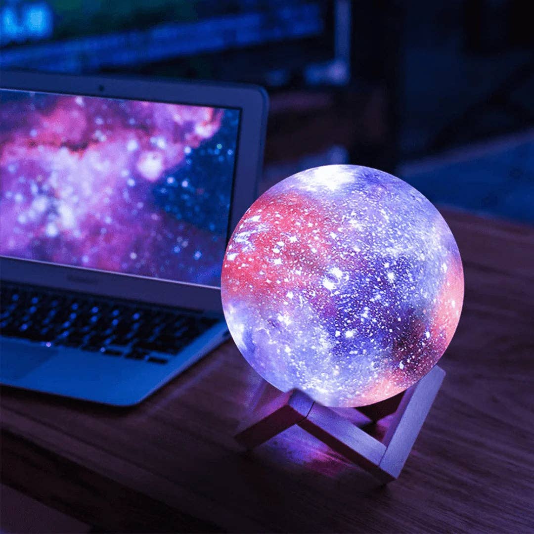 BRECK + FOX - Vente Lampes d'appoint/de bureau - Lampe Lune Galaxy BRECK + FOX9