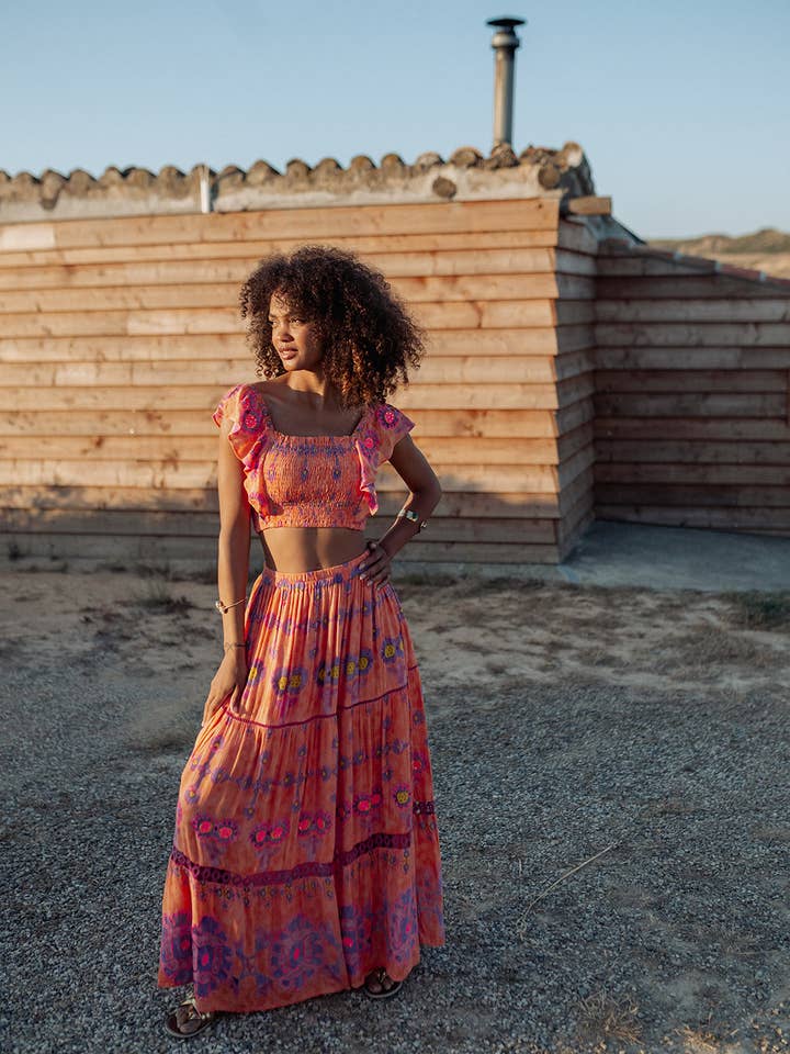 ELBA LONG SKIRT SET for wholesale by Piti Cuiti