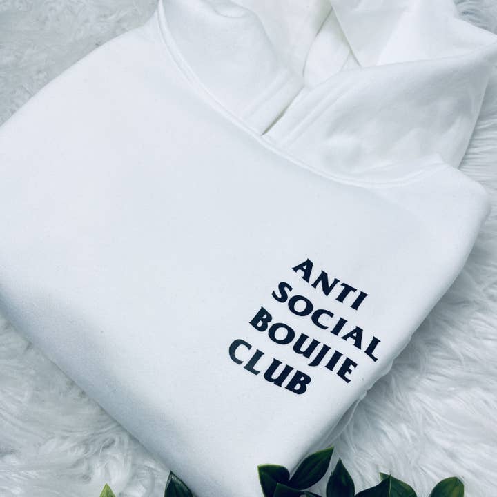 Anti Social Hoodie for wholesale by BOUJIEKIDS