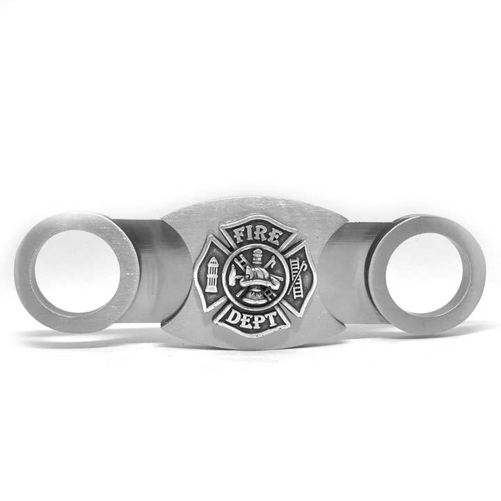 Tagliasigari Fireman's Cross, nero per la vendita all'ingrosso da parte di Cigar Cutters by Jim