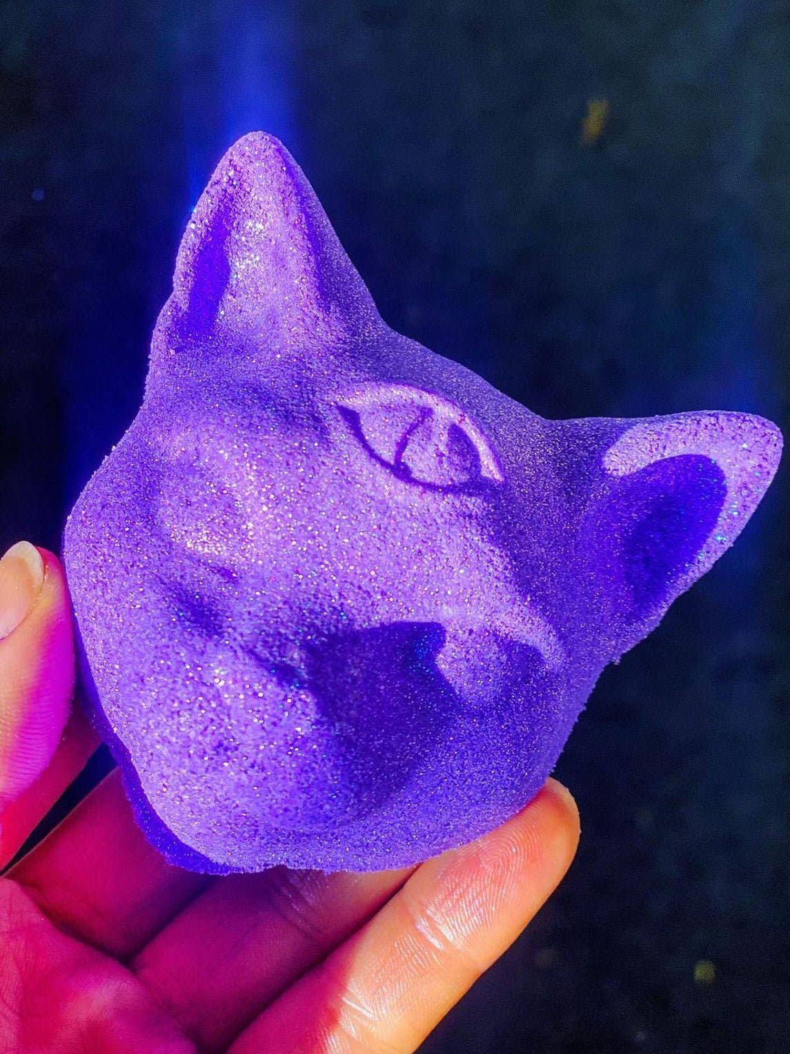 Crystal Bar Soap - Vente Bombe de bain/poudre effervescente pour le bain - Bombe de bain infusée de cristal Psychic Protector2