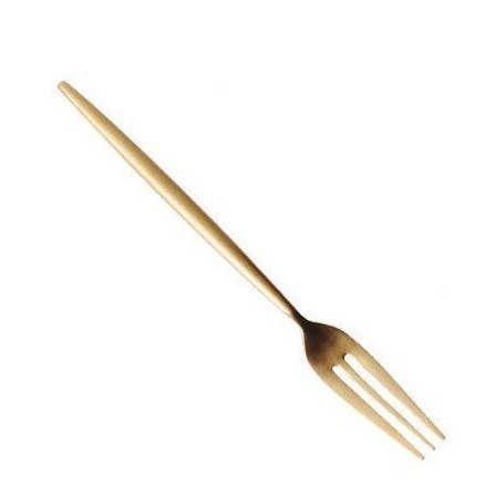 Kriya Veda - Wholesale Table Fork - Gold Appetizer Fork