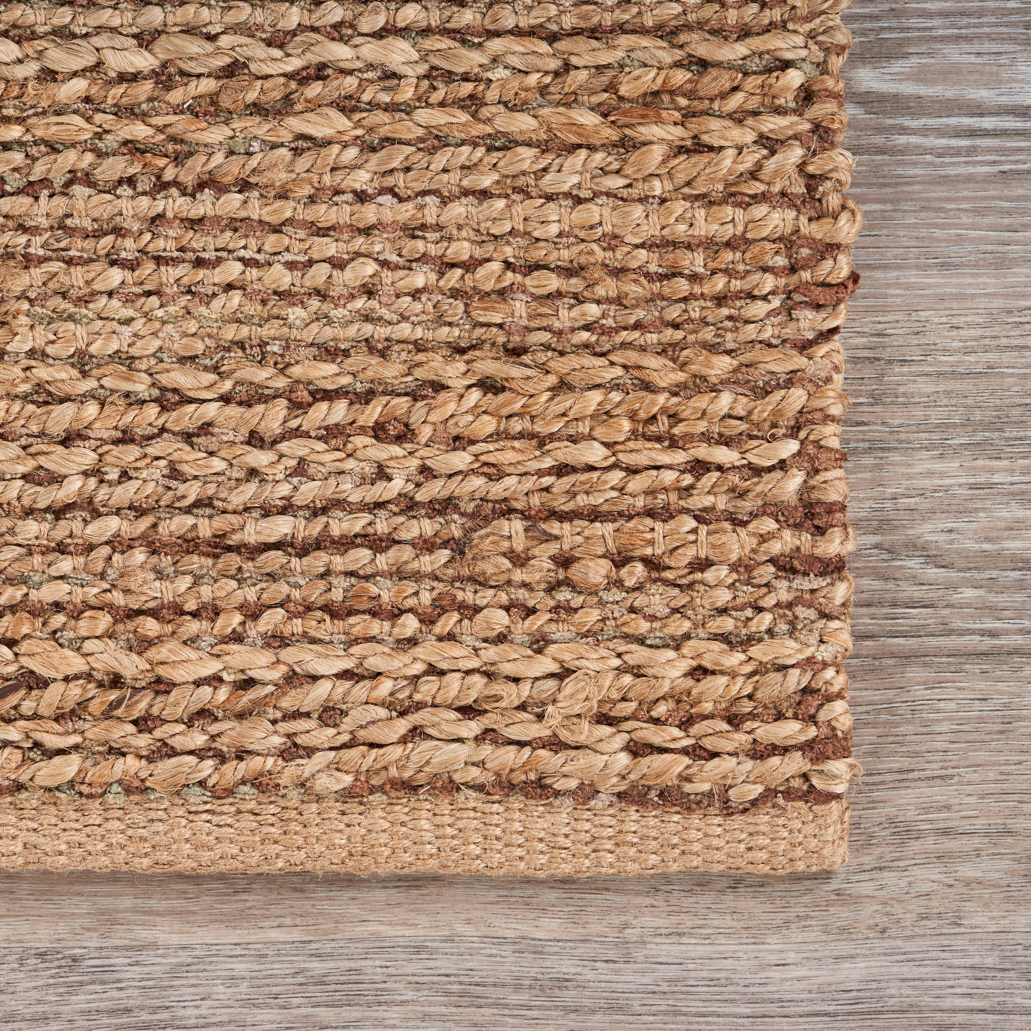 LR Home - Wholesale Area Rug - Saharan Handwoven Jute and Chenille Indoor Area Rug7