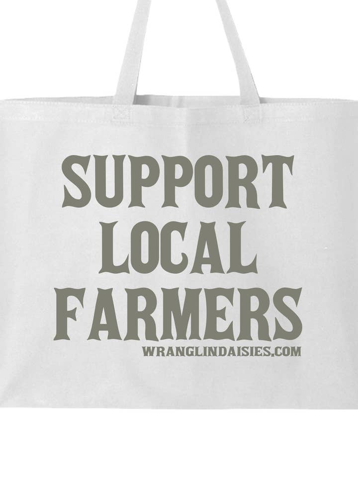 Farmers Market Bag for wholesale by Wranglin' Daisies LLC