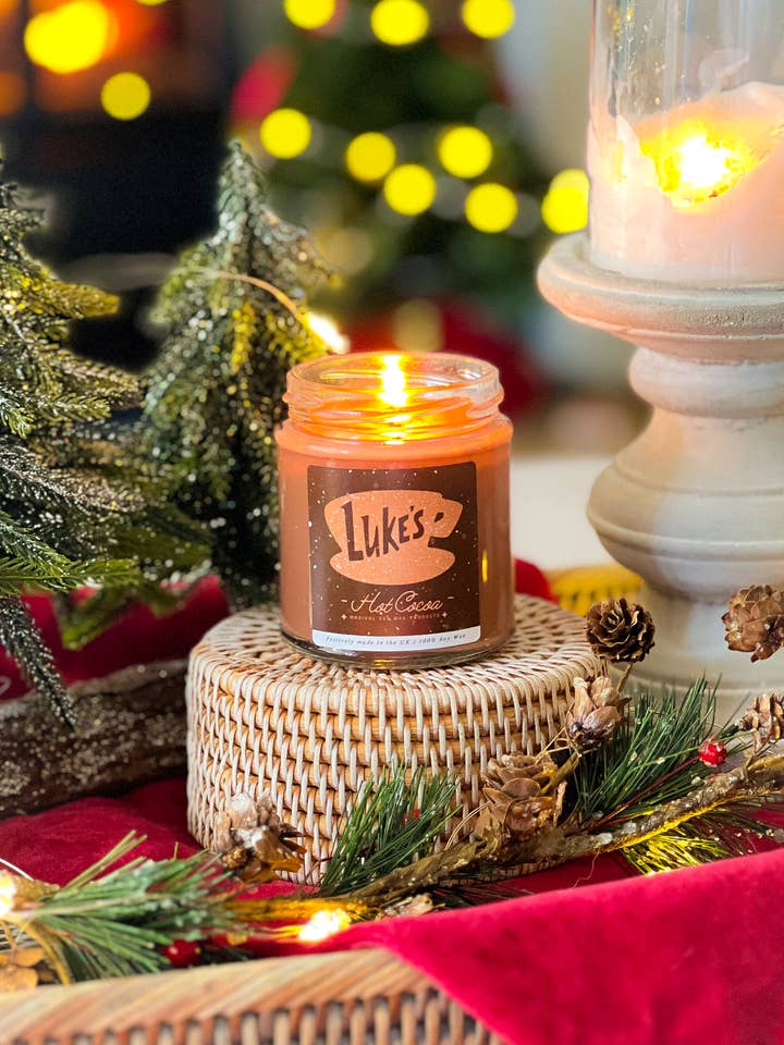 Luke's Hot Cocoa Candle | Gilmore Christmas Inspired for wholesale by Walts Waxes