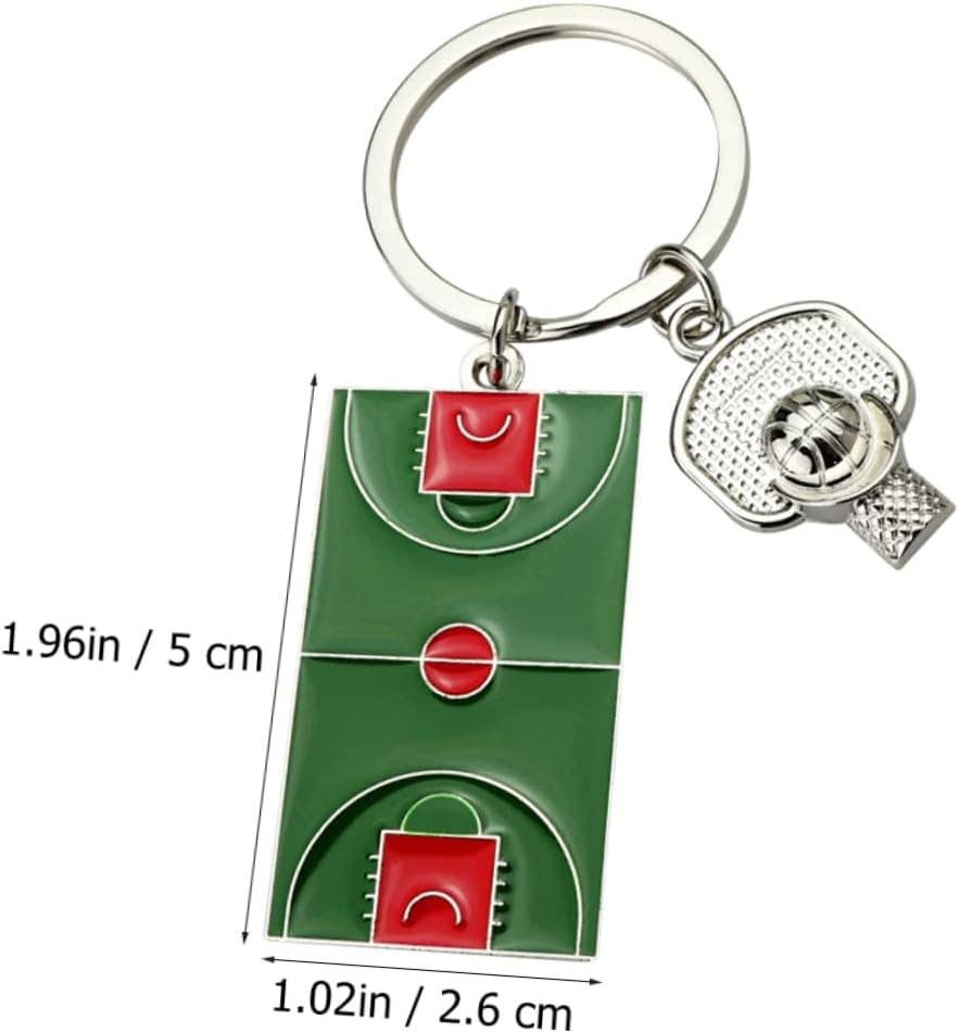 giftland - Wholesale Keychain - Unisex - Basketball Field Metal Keychain1