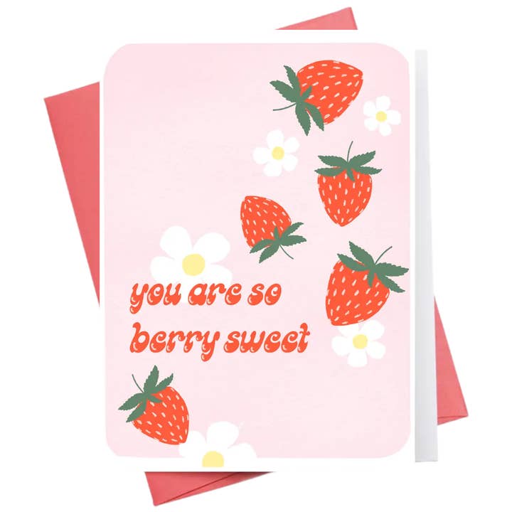Berry Sweet | Biglietto di auguri per San Valentino per la vendita all'ingrosso da parte di Inkwell Cards