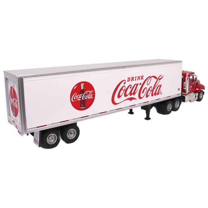 Motor City Classics, Inc. - Wholesale Decorative Tabletop Object - 1:50 Scale Coca-Cola 53' Tractor Trailer Diecast Model4