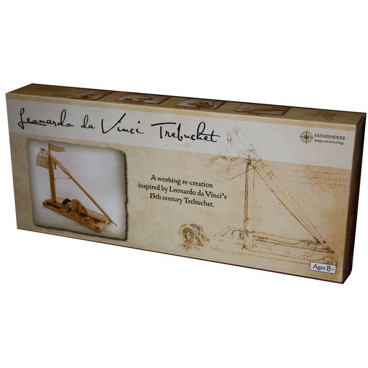 Science and Nature - Wholesale DIY Craft Kit - Da Vinci Trebuchet Wooden kit