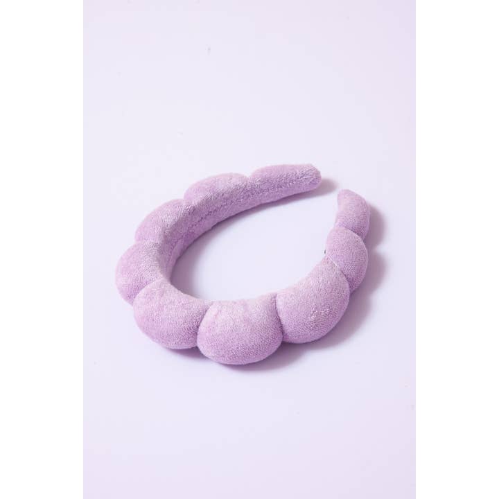 JOSSLYN by wall to wall - Wholesale Spa Headband - SPA SPONGE TERRY TOWEL HEADBAND FOR BEAUTY CARE | 40HB1226