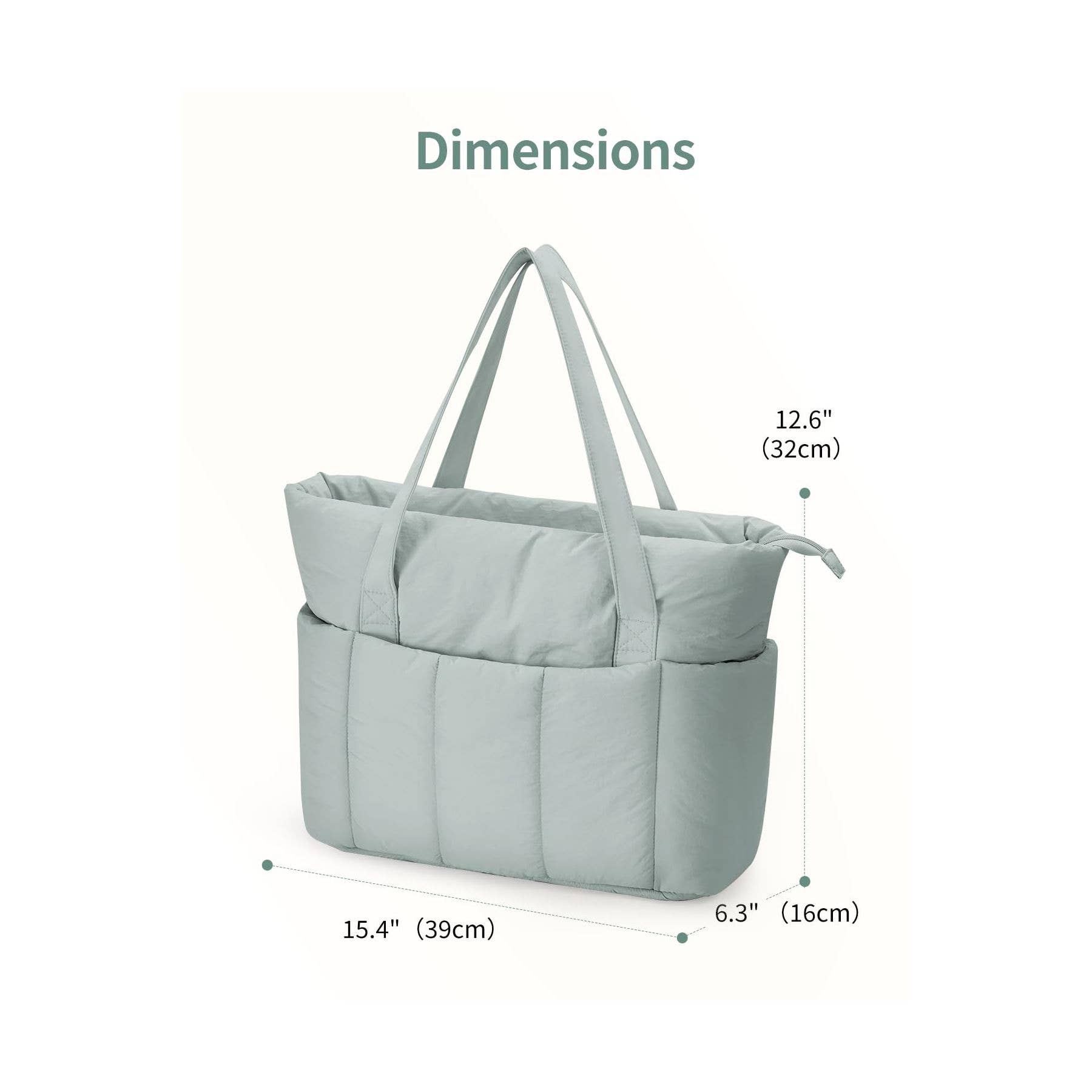 NARWEY INC - Vendita all'ingrosso Borsa tote - Donna - Borsa da viaggio Narwey Puffer per donne, adatta come bagaglio a mano.19