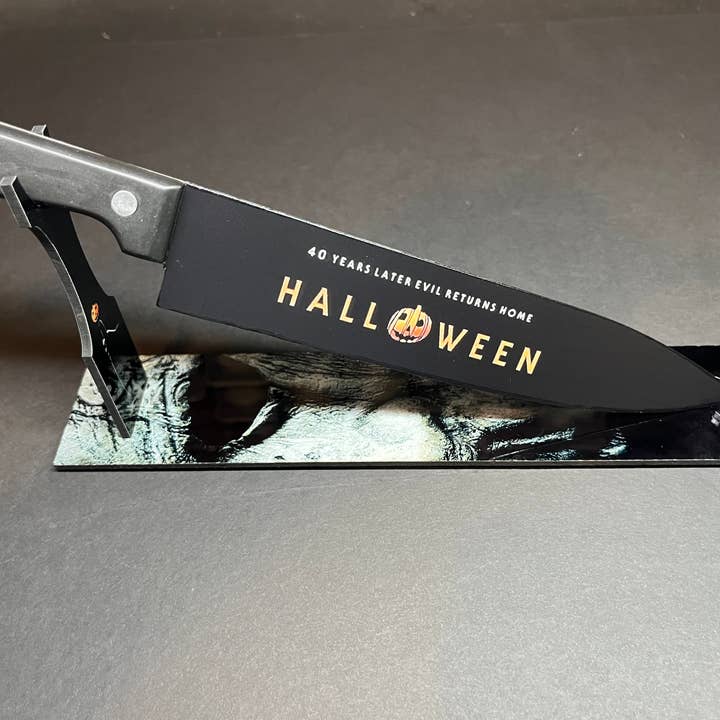 Dead Dave Designs - Wholesale Kitchen/Utility Knife - Michael Myers 2018 Kitchen Knife With/Without Sublimated Stand