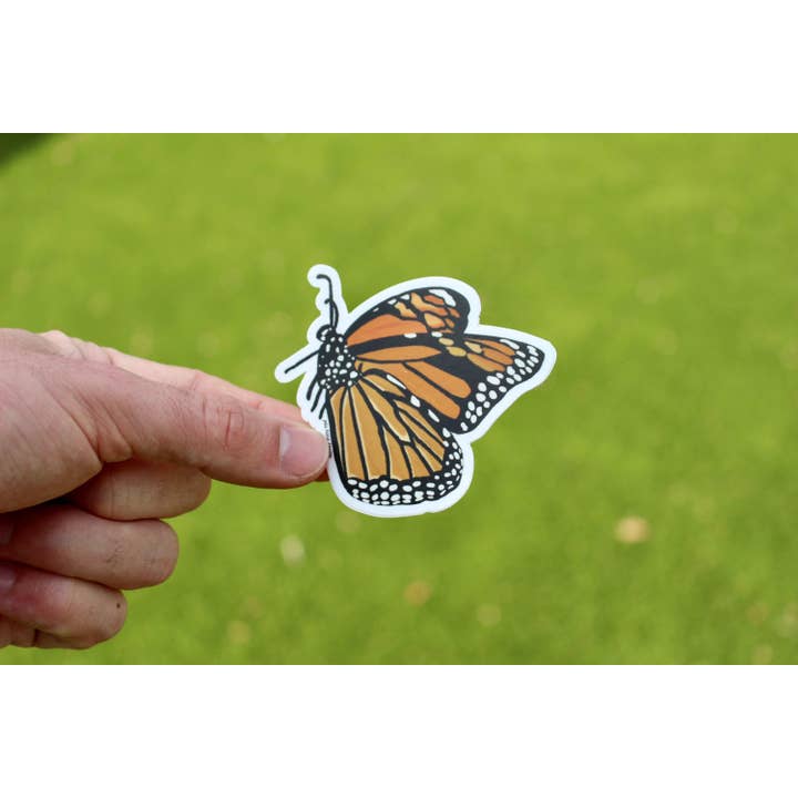 Monarch Butterfly Sticker for wholesale by Pau Hana Designs