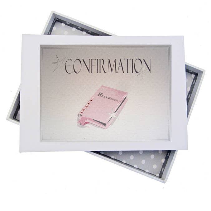 Confirmation Pink Bible - Photo Album - Mini (CONF-P1T) for wholesale by White Cotton Cards