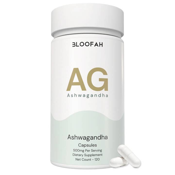 Bloofah AG – Capsules d'Ashwagandha 500mg | 120 Capsules pour la vente par Bloofah