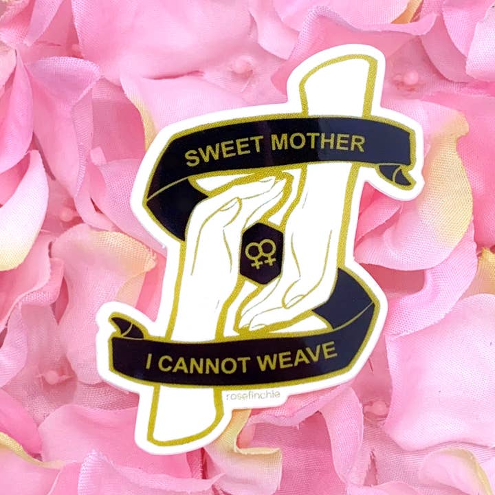 Sweet Mother - 2" Glossy Vinyl Sticker - Sappho for wholesale by rosefinchie