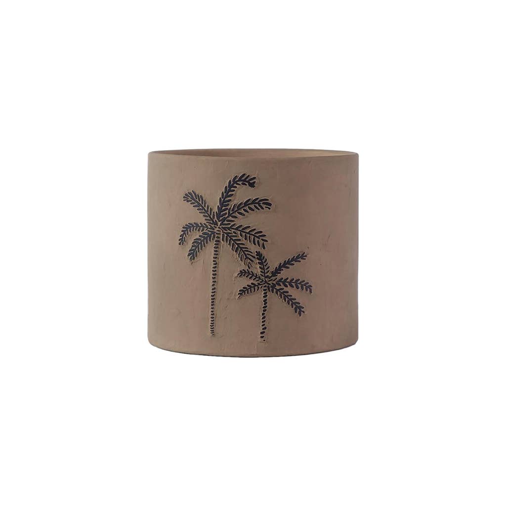 Opjet Paris - Wholesale Vase - Palm sand pot cover mm D12 H10.5cm