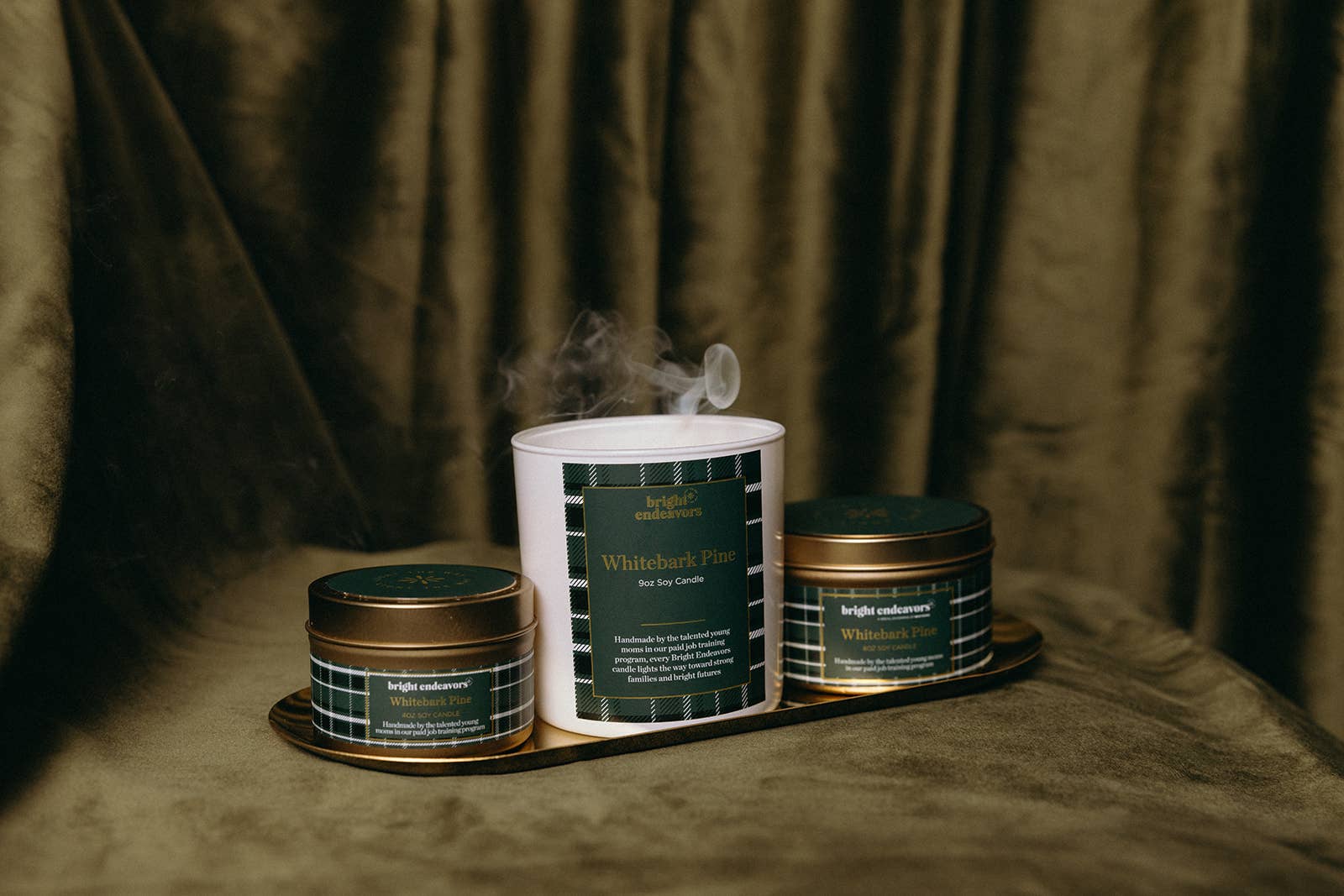 Bright Endeavors - Wholesale Jar/Filled Candle - Whitebark Pine - Out of Stock - Will be available 1/1/265