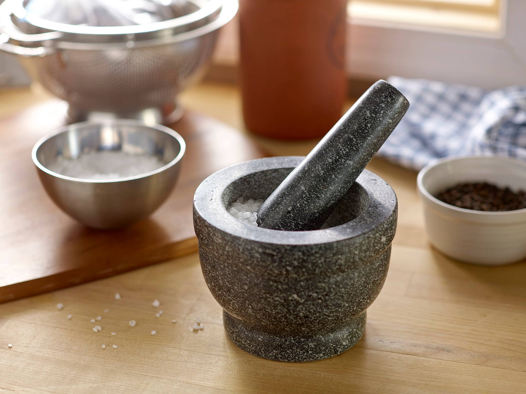 Fox Run Brands - Wholesale Mortar & Pestle - Fox Run Granite Mortar and Pestle, 5.5"1
