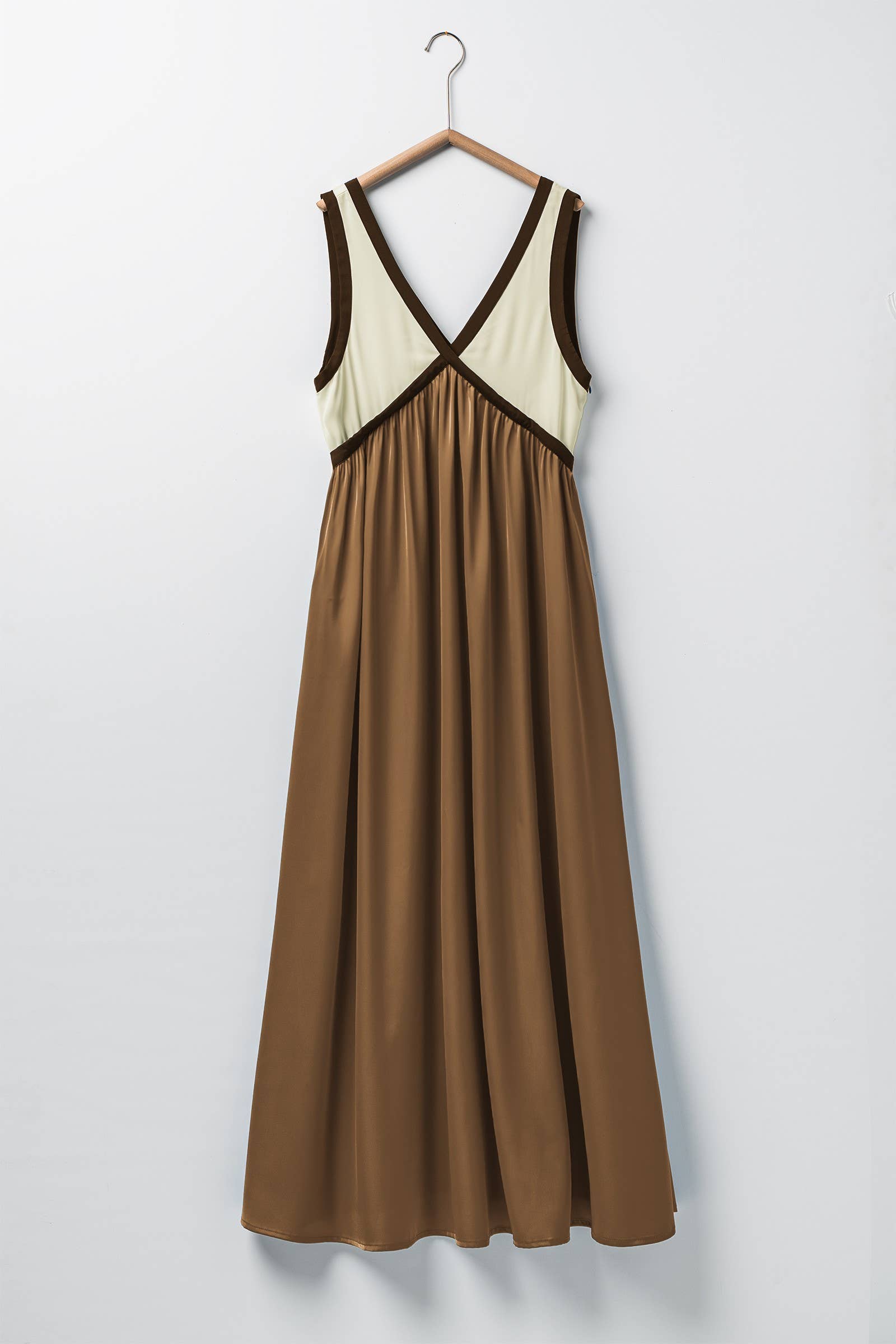 Urban Daizy - Wholesale Dress - Women's - Contrast Piping Empire Waist Dress7